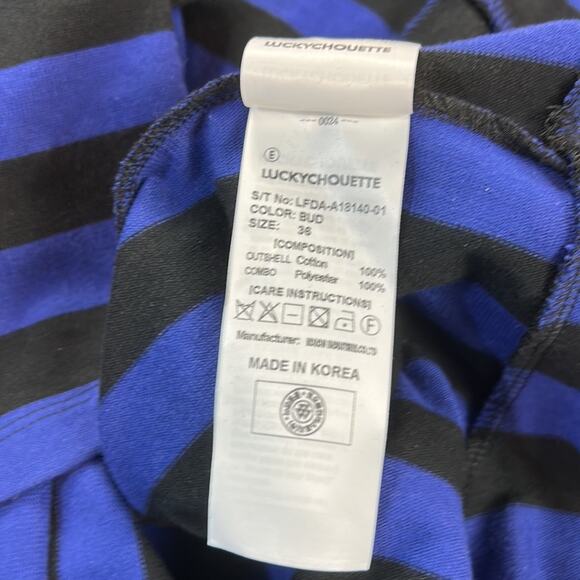 Lucky Chouette striped drop waist dress, size 36 or small - Picture 9 of 10